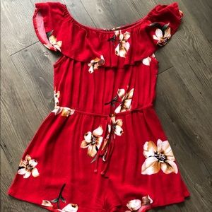 Floral Romper